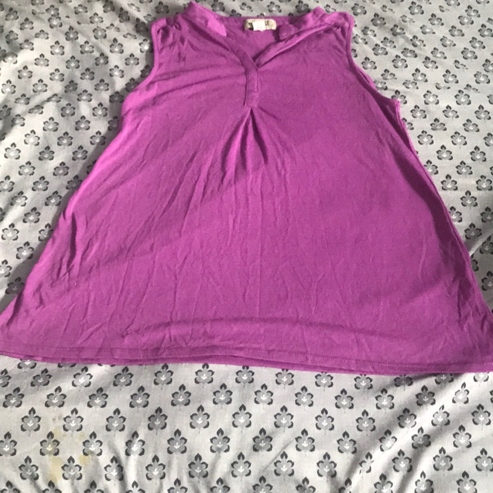 Cute purple top